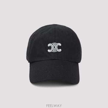 26FW 셀린느 라이트웨이트 코튼 트윌 리슐리외 캡 AA0J54Y68 38NO BLACK