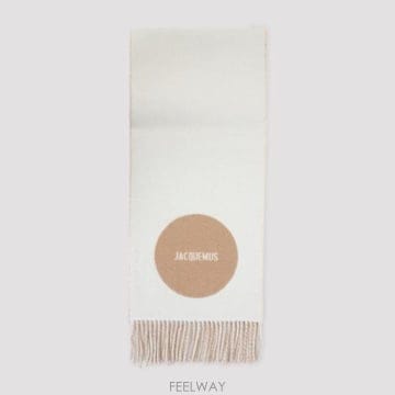 26FW 자크뮈스 롱드 카레 울 머플러 ACU00579AOT4044 015 MULTI BEIGE