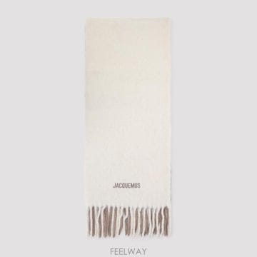 26FW 자크뮈스 레샤페 모아종 그라디언트 머플러 ACU00574AOT4032 015 MULTI BEIGE