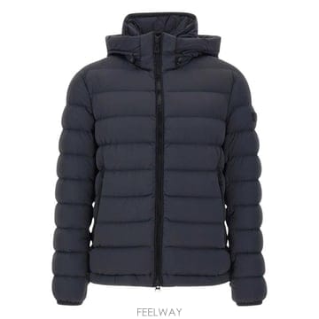 26FW 페트레이 보그스 NS 04 스트레치 캔버스 숏 다운 재킷 PEU558201191861 215 NAV