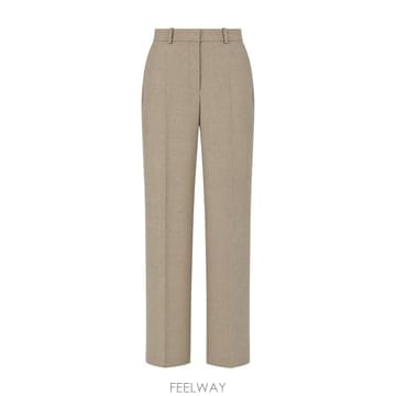 26FW 휴고보스 스트레이트 팬츠 50572058 116 OPEN WHITE