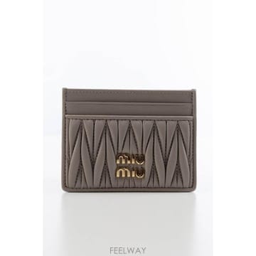 Miu Miu 26FW �̿�̿� ���׶�� ī�� ���ķ��� ī��Ȧ�� 5MC076AFPP F0D32 POMICE26FW �̿�̿� ���׶�� ī�� ���ķ��� ī��Ȧ�� 5MC076AF
