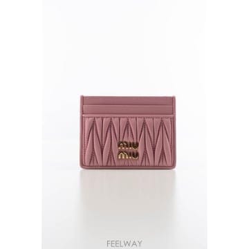 Miu Miu 26FW �̿�̿� ���׶�� ī�� ���ķ��� ī��Ȧ�� 5MC076AFPP F0028 Rosa26FW �̿�̿� ���׶�� ī�� ���ķ��� ī��Ȧ�� 5MC076AF