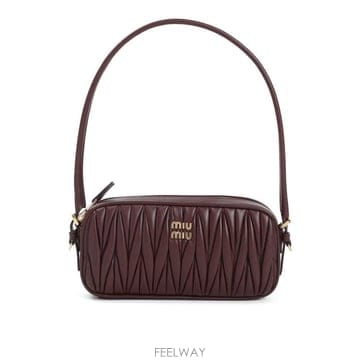 Miu Miu 26FW �̿�̿� ���׶�� ���� ���� �Ŀ�ġ 5NE024 AFPPF0007 BORDEAUX26FW �̿�̿� ���׶�� ���� ���� �Ŀ�ġ 5NE024 AFPPF00