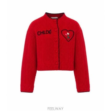 끌로에 스웨터 Red