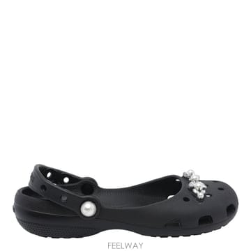 26 F/W 크록스 클래식 펄 발레슈즈 213990/BLK B0012322746