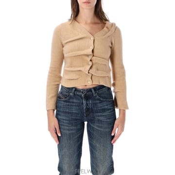 26FW 디젤 스웨터 A253950BFBB 1BJ BEIGE