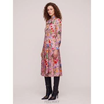 26 F/W 구찌 플로럴 프린트 미디 슈미즈 드레스 874662ZAU B0022323791