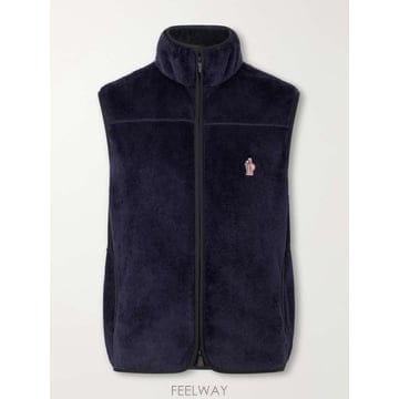 몽클레어 LOGOAPPLIQUED GABARDINETRIMMED 후 B0082323263