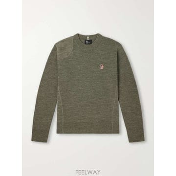 몽클레어 LOGOAPPLIQUED 버진 울블렌드 베이스 레이어 L2 B0082323265