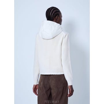 26 F/W 몽클레어 울 캐시미어 블렌드 패딩 집업 가디건 L2093 B0112323183