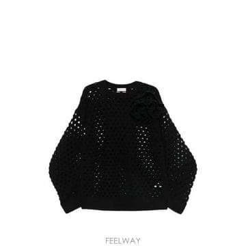 블루마린 스웨터 NERO