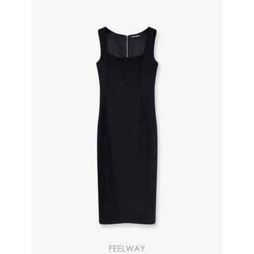 돌체 앤 가바나 버진 울 미디 드레스 F630OTFU2L8N0000 B0652318842