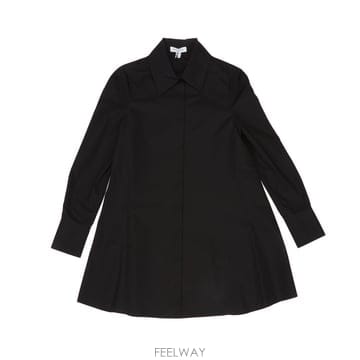 26 F/W 알라이아 A라인 셔츠 코튼 포플린 AA9C1022T611 B0742312828