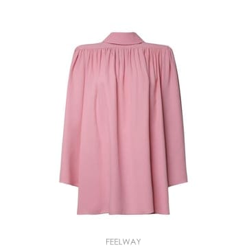 발렌티노 탑 PLISSE 그레이