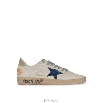 Golden Goose 26FW ��籸�� �� ��Ÿ �����̵� ����Ŀ�� GMF00117 F00757111660 WHITE BLUE IC26FW ��籸�� �� ��Ÿ �����̵� ����Ŀ�� GMF00117 F0075