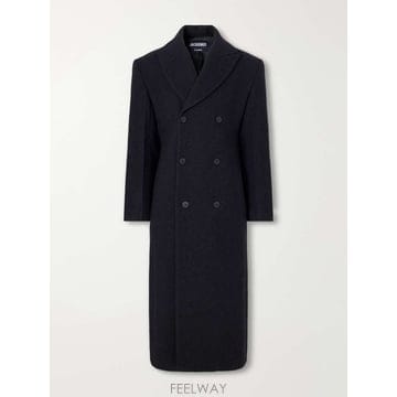 자크뮈스 르 MANTEAU 타이외르 더블브레스티드 울블렌드 코트 2 B0082320145