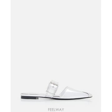 23 S/S 알렉산더 맥퀸 미러 포인트 오픈 백 샌들 744490W4 B0030261411