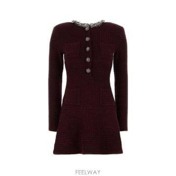 Self Portrait 26FW ���� ��Ʈ����Ʈ �� ���ǽ� SC26 152S BU BURGUNDY BORDEAUX26FW ���� ��Ʈ����Ʈ �� ���ǽ� SC26 152S BU BURGUNDY B