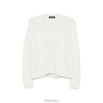 26FW 파비아나 필리피 가디건 MAD226F449 M41725 BEIGE
