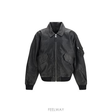 [B1] 알파 인더스트리 768002 자켓 재킷 가죽 바이커 라이더 남성 76800203