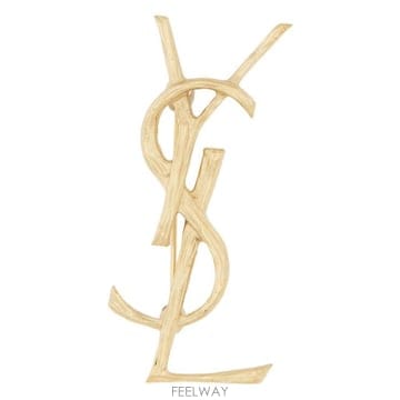 26FW 생로랑 오피움 YSL 브로치 748486 Y15008007 GOLD