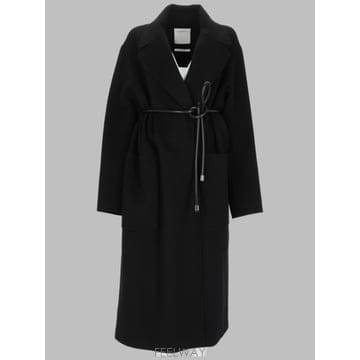 Sportmax 26FW ����Ʈ���� Ʈ��ġ ��Ʈ 2622016011600 747013 BLACK26FW ����Ʈ���� Ʈ��ġ ��Ʈ 2622016011600 747013 BLACK