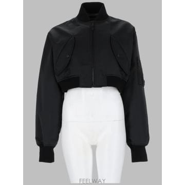 26FW 발렌시아가 자켓 A0029M TTO291000 BLACK