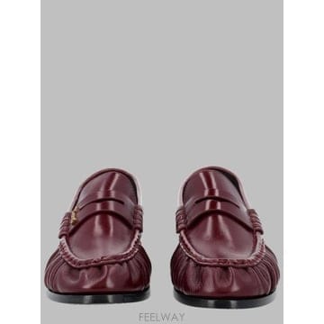 Saint Laurent 26FW ���ζ� ��Ƽ�� ������ ����Ʈ ���� ���� A001MM AAFGB6629 BORDEAUX26FW ���ζ� ��Ƽ�� ������ ����Ʈ ���� ���� A001MM AAFG