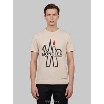Moncler 26FW ��Ŭ���� ���� Ƽ���� L20978C00007 BEIGE26FW ��Ŭ���� ���� Ƽ���� L20978C00007 BEIGE