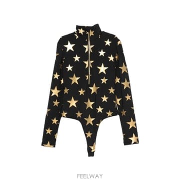 Goldbergh Hikari star print top 12219435811080 TP725657433