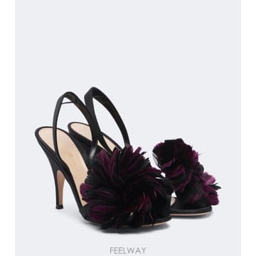 Gianvito Rossi 26 FW ���Ⱥ��� �ν� �÷η� ���ø��� ��ƾ ������ ���� TP58118690226 FW ���Ⱥ��� �ν� �÷η� ���ø��� ��ƾ ������ ���� T