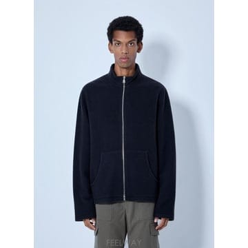 26 FW RIER 남성 플리스 풀 집 스웨트셔츠 NFL19 X02   NATURAL FLEECE CHARB