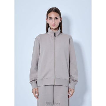 26 FW 막스마라 여성 하이넥 지퍼 스웨트셔츠 max0266111bei