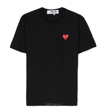 Comme des Garcons 26SS �ĵ������� ��ư T ���� AXT108051BLACK TP57098090926SS �ĵ������� ��ư T ���� AXT108051BLACK TP570980909