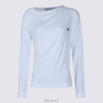 26FW 비비안 웨스트우드 롱 SLEEVE HEBO 탑 3G01003YJ00BOA401 TP580557788
