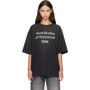 Acne 26 FW ��ũ�� ���� �������� �ΰ� Ƽ���� 262129F11009426 FW ��ũ�� ���� �������� �ΰ� Ƽ���� 262129F110094