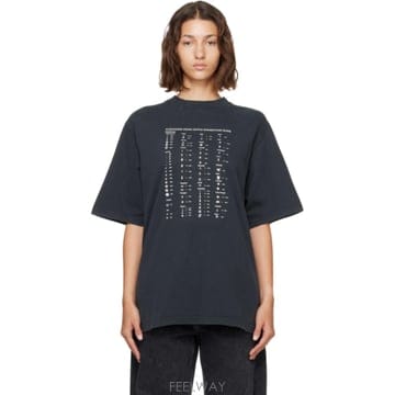 Alexander Wang 26 FW �˷������ ���� ũ����Ż ���Ƚ� �׷��� Ƽ���� 262187F11000526 FW �˷������ ���� ũ����Ż ���Ƚ� �׷��� Ƽ���� 26