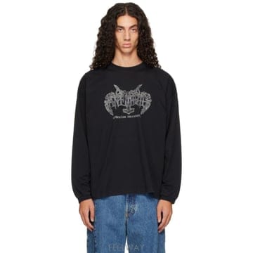 Vetements 26 FW ��Ʈ�� ���� ��Ƽ����Ʈ Ƽ���� 262669M21301626 FW ��Ʈ�� ���� ��Ƽ����Ʈ Ƽ���� 262669M213016