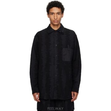 Yohji Yamamoto 26 FW �����߸����� ���� ���� ��Ƽġ ���� 262138M19200426 FW �����߸����� ���� ���� ��Ƽġ ���� 262138M192004