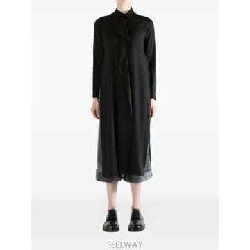 Yohji Yamamoto 26 FW �����߸����� ���� �巹�� FLD68200 TP44528758026 FW �����߸����� ���� �巹�� FLD68200 TP445287580