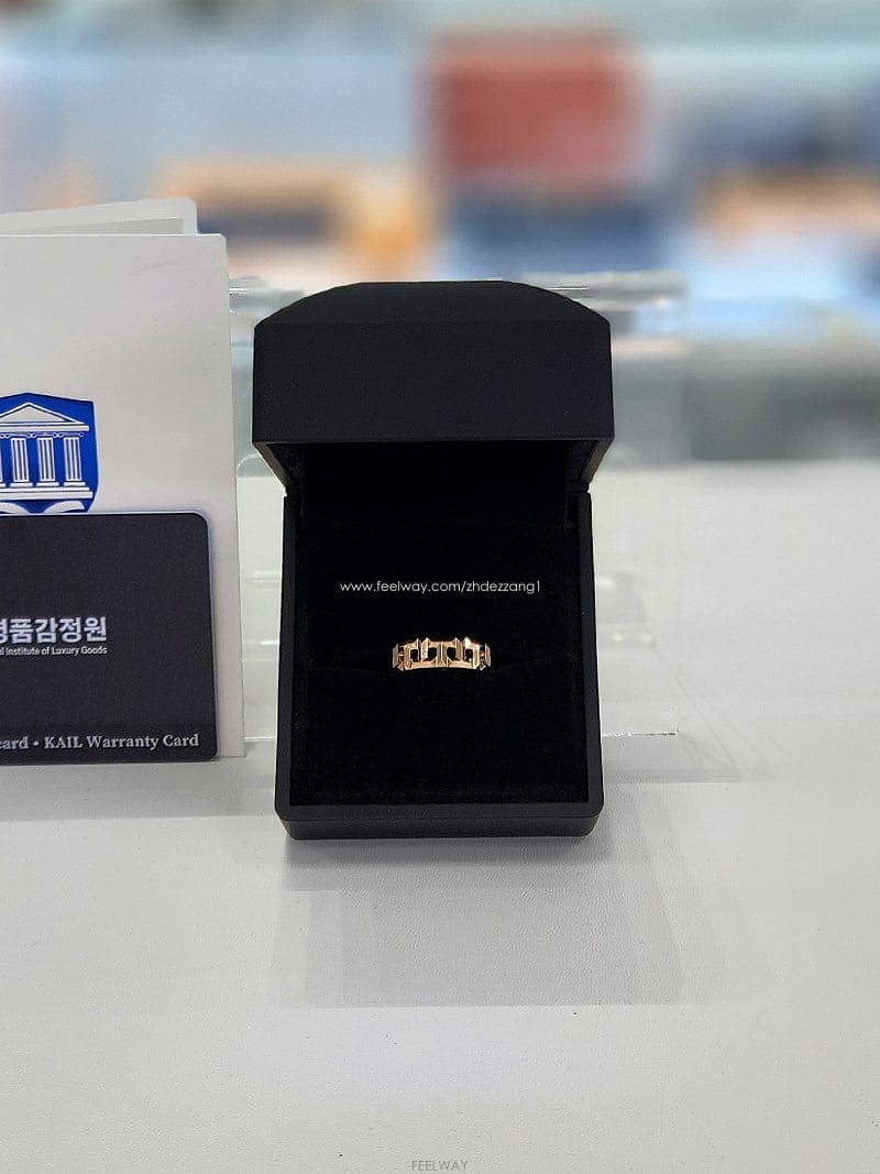 TIFFANY & Co Ƽ�ĴϾ��� T Ʈ�� �׷ο� 18K ������ 3.5MM �� ���� 10ȣ ���û�ǰ�� 63065242Ƽ�ĴϾ��� T Ʈ�� �׷ο� 18K ������ 3.5MM �� ���� 10