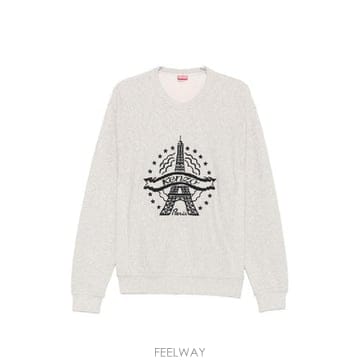 Kenzo �׶�����Ÿ �ؿ� ���� ���� COTTON CREWNECK SWEAT���� FG65SW2784MJ93�׶�����Ÿ �ؿ� ���� ���� COTTON CREWNECK SWEAT���� FG
