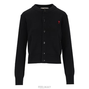 [A94]아미 FKC361001009 여성 니트 스웨터 AMI AMI Knitted Cardigan