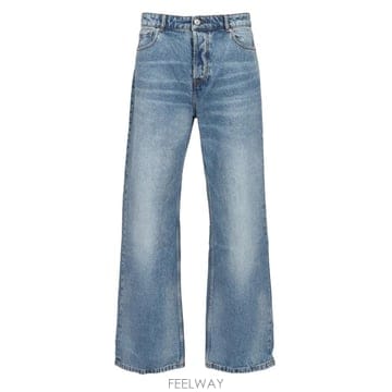[A94]아미 HTR450DE0046480 남성 청바지 데님진 AMI AMI Wide Fit Jeans