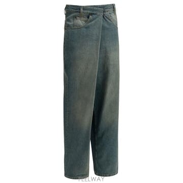 Maison Margiela [V90]�������������� S51LA0188M30034962 ���� ���� û���� �� Wrap Wide Leg Je[V90]�������������� S51LA0188M30034962 ���� ���� û��