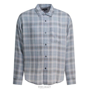 스투시 긴팔 셔츠 LIGHT BLUE