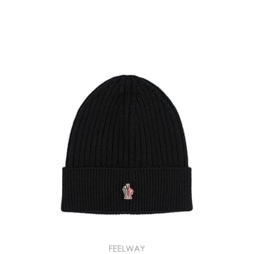 Moncler [V90]��Ŭ���� �׷���� 3B00001 04761999 ���� ���� ĸ ��Ŷ�� Wool beanie with[V90]��Ŭ���� �׷���� 3B00001 04761999 ���� ���� ĸ 