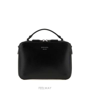 PRADA [X45]����� 2VH069VNLO2ZQ6 F0002 ���� ��Ʈ�� ���۹� ũ�ν��� Black leather[X45]����� 2VH069VNLO2ZQ6 F0002 ���� ��Ʈ�� ���۹� ũ