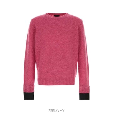 PRADA [X45]����� UMF353SEAO198K F0AEJ ���� ������ ��Ʈ ����� Fuchsia wool swe[X45]����� UMF353SEAO198K F0AEJ ���� ������ ��Ʈ ����